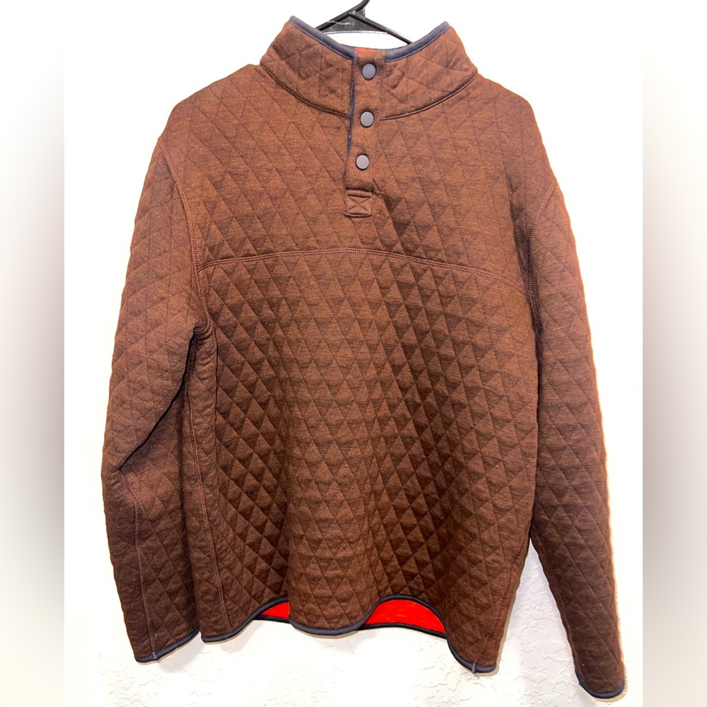 Men's reversible pullover